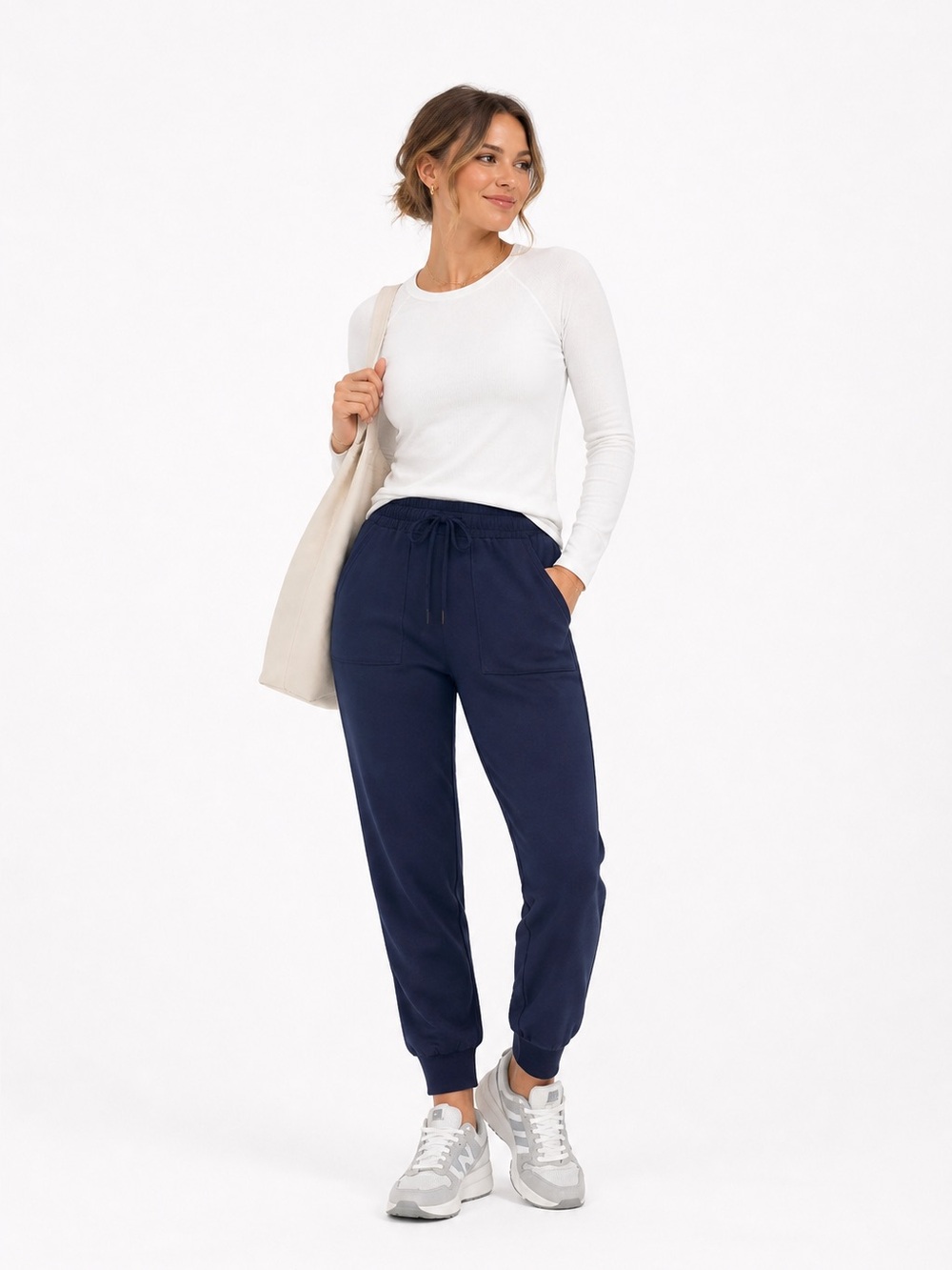 Lou & Grey Deep Blue Jogger Pants
